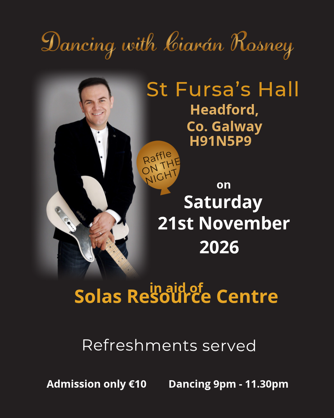 Annual Dance with Ciarán Rosney