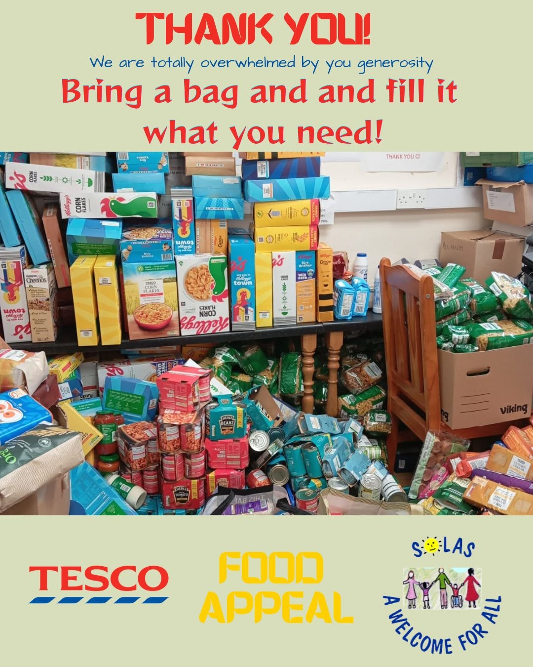 Easter & Summer Tesco Food Appeal
